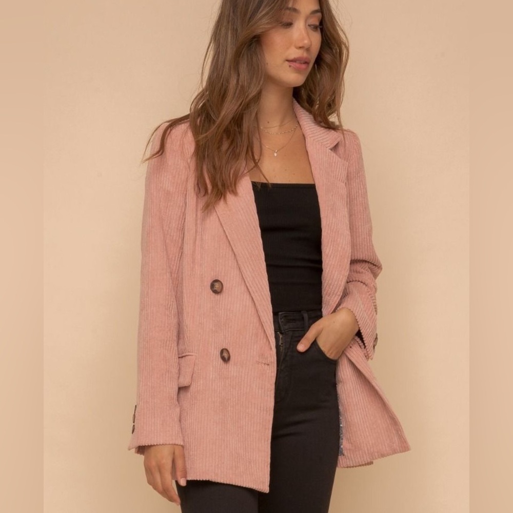 Corduroy Blazer Jacket - image 1